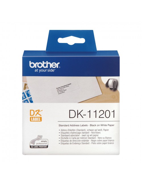 Brother DK-11201 cinta para impresora de etiquetas Negro sobre blanco