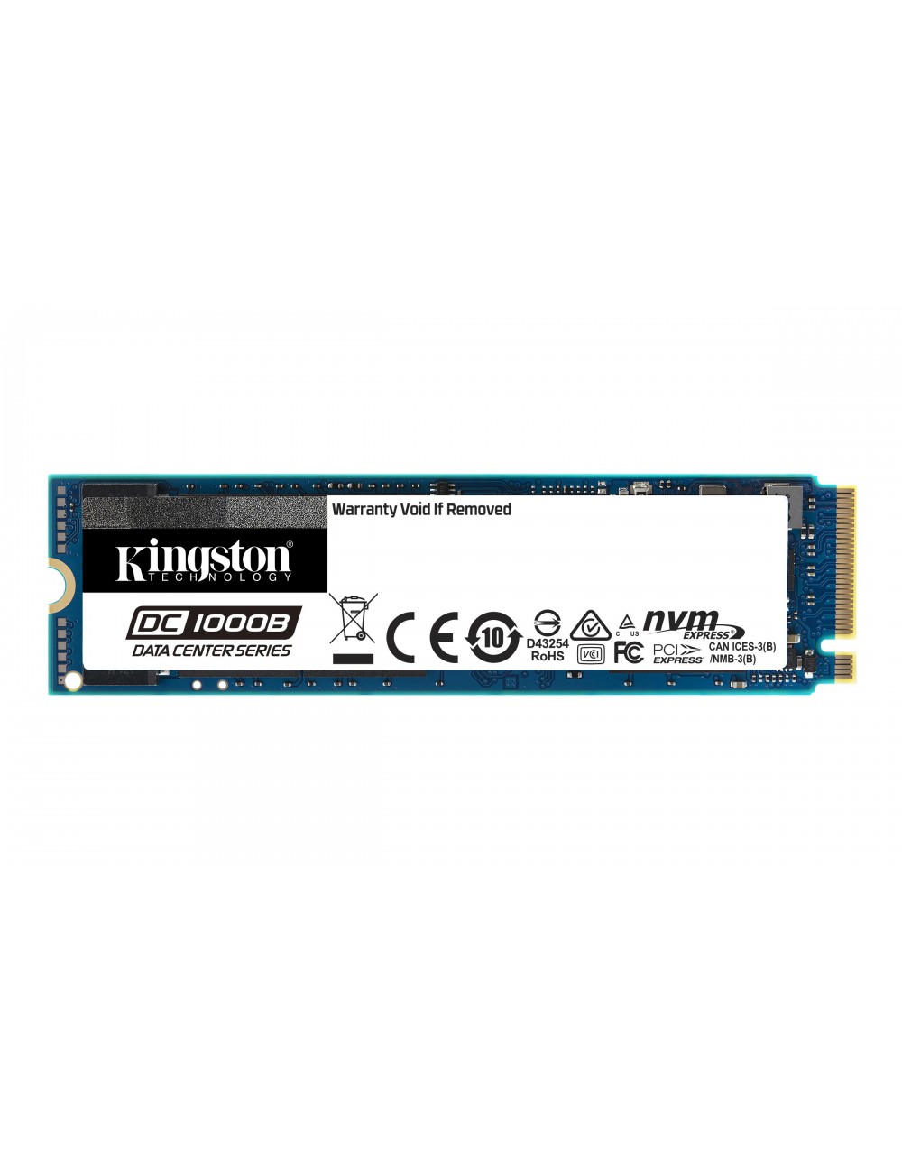 Kingston Technology DC1000B M.2 480 Go PCI Express 3.0 NVMe 3D TLC NAND