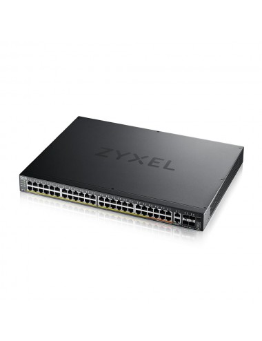Zyxel XGS2220-54HP Géré L3 Gigabit Ethernet (10 100 1000) Connexion Ethernet, supportant l'alimentation via ce port (PoE)