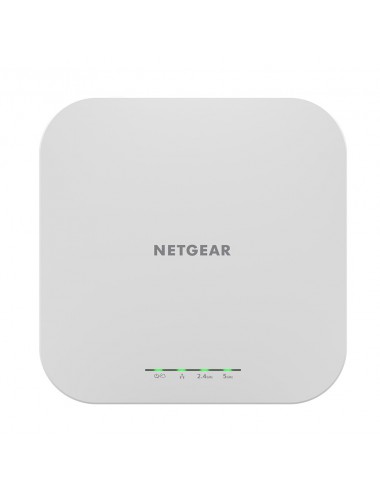 NETGEAR Insight Cloud Managed WiFi 6 AX1800 Dual Band Access Point (WAX610) 1800 Mbit s Blanc Connexion Ethernet, supportant