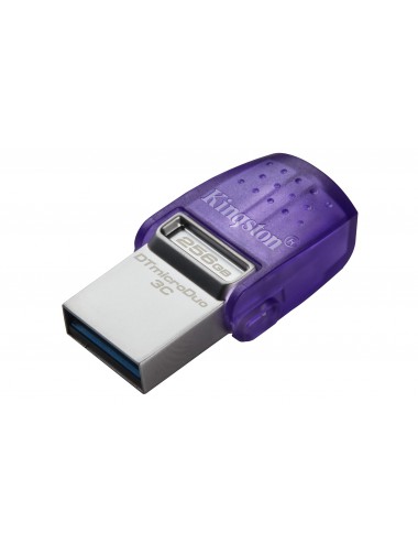 Kingston Technology DataTraveler 256 Go microDuo 3C 200 Mo s dual USB-A + USB-C