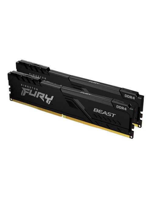 Kingston Technology FURY 32Go 3200MT s DDR4 CL16 DIMM (Kit de 2) 1Gx8 Beast Black