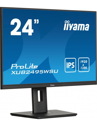 iiyama ProLite XUB2495WSU-B7 Monitor PC 61 cm (24") 1920 x 1200 Pixel 4K Ultra HD LED Nero