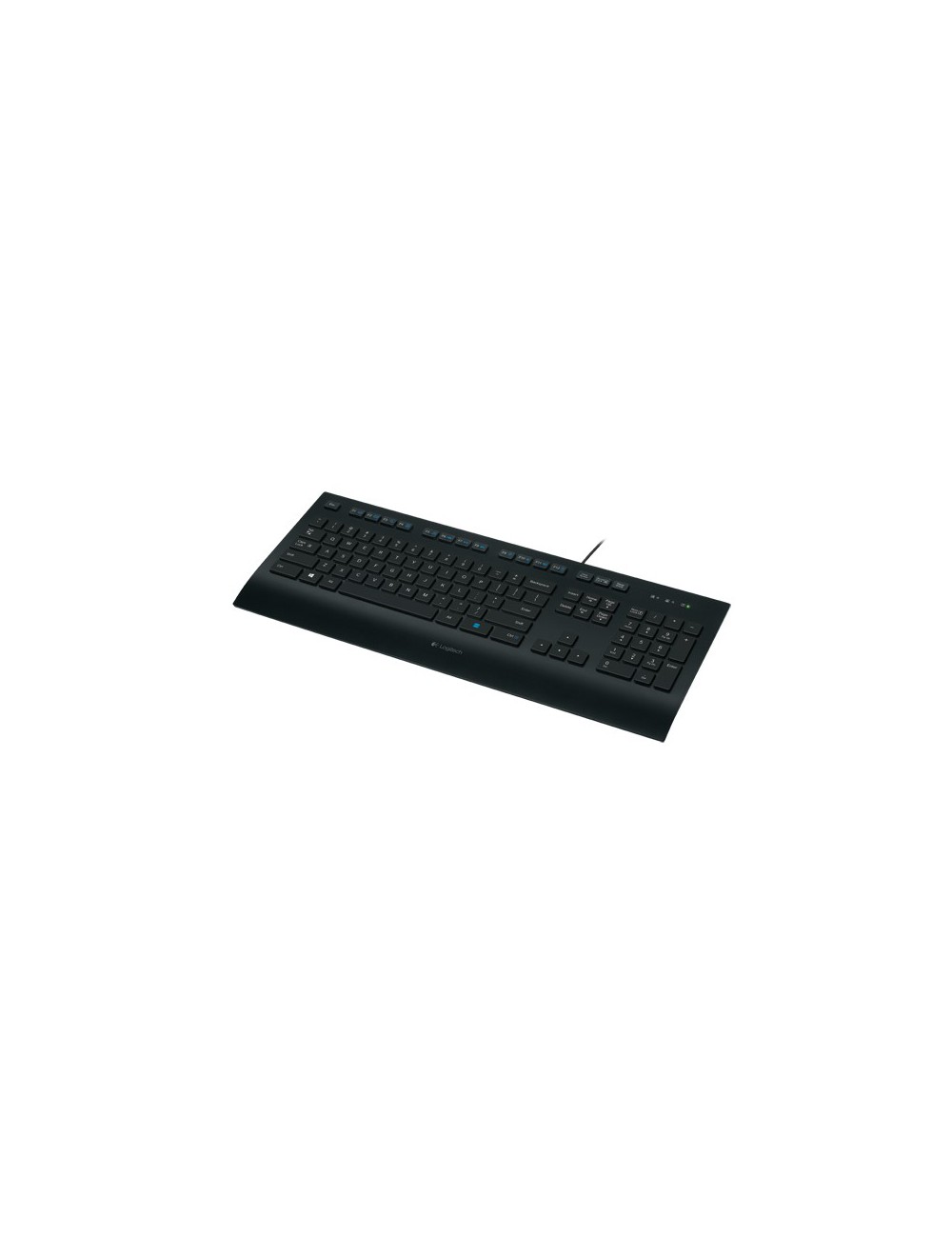 Logitech K280E Pro teclado USB Francés Negro