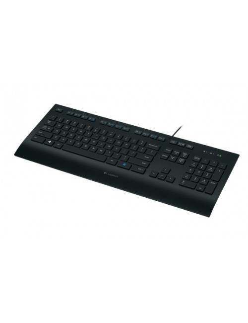 Logitech K280E Pro clavier USB Français Noir