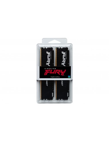 Kingston Technology FURY Beast 16 GB 5600 MT s DDR5 CL36 DIMM (Kit da 2) Black EXPO