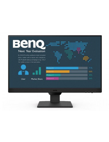 BenQ BL2490 écran plat de PC 60,5 cm (23.8") 1920 x 1080 pixels Full HD Noir
