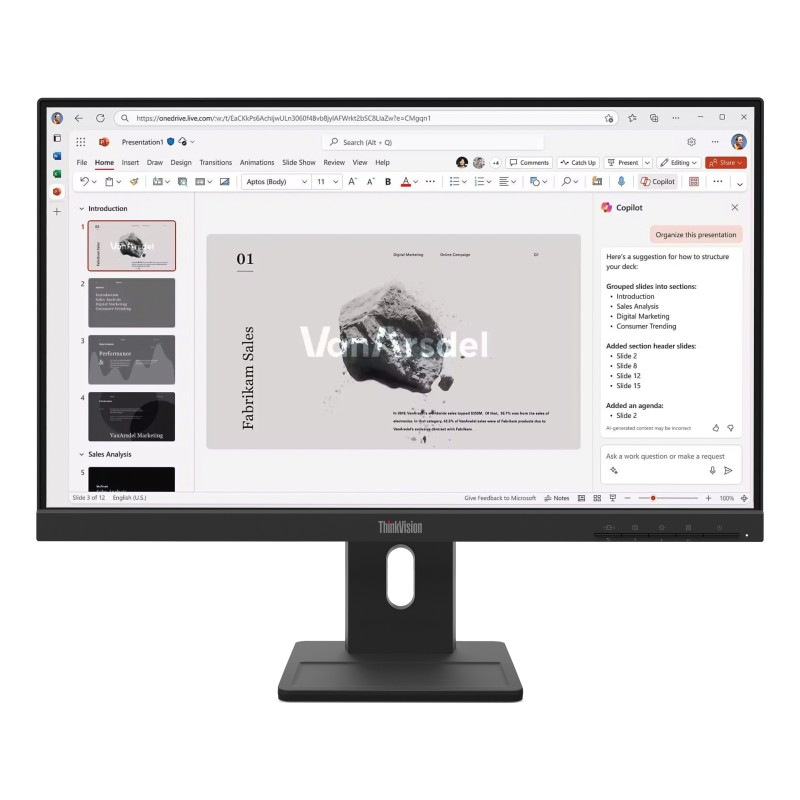 Lenovo ThinkVision E22-40 Moniteur Lenovo ThinkVision E22-40 Moniteur