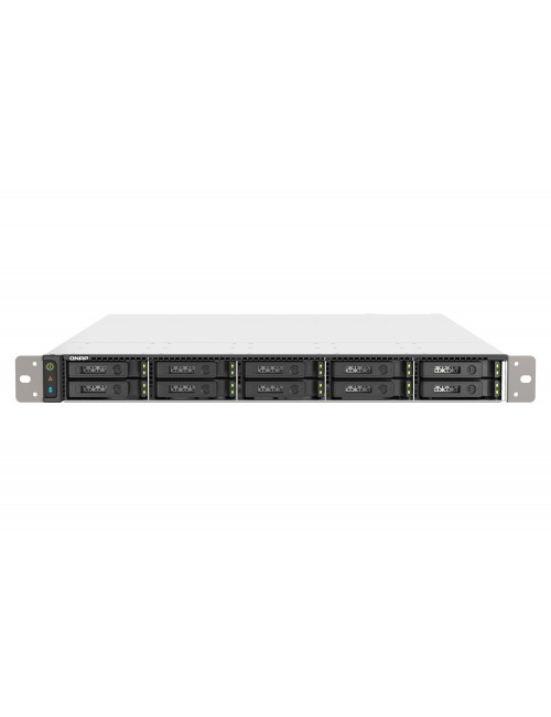 QNAP TS-h1090FU NAS Rack (1U) Collegamento ethernet LAN Nero, Grigio 7232P