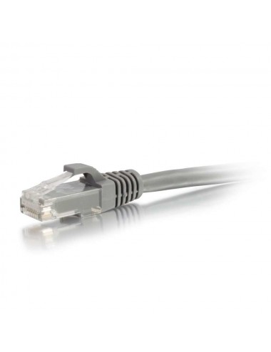 C2G Câble de raccordement réseau Cat6 avec gaine non blindé (UTP) de 1,5 M - Gris