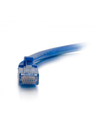 C2G Câble de raccordement réseau Cat6 avec gaine non blindé (UTP) de 3 M - Bleu