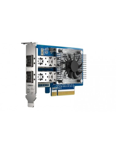 QNAP QXG-25G2SF-CX6 scheda di rete e adattatore Interno Fibra 25000 Mbit s