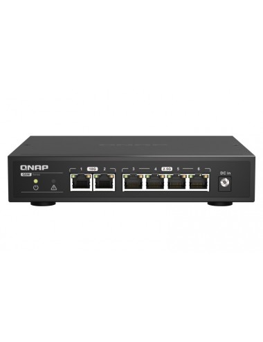 QNAP QSW-2104-2T switch di rete Non gestito 2.5G Ethernet (100 1000 2500) Nero