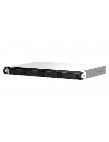 QNAP TS-464eU NAS Rack (1U) Collegamento ethernet LAN Nero N5095