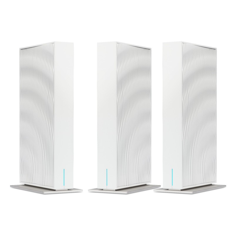 Acer Wave 7, wifi 7 Mesh Router, EU plug, triple pack Dual-band (2.4GHz + 5GHz or 2.4GHz + 6GHz) Wi-Fi 7 (802.11be) 4 Acer Wave 7, wifi 7 Mesh Router, EU plug, triple pack Dual-band (2.4GHz + 5GHz or 2.4GHz + 6GHz) Wi-Fi 7 (802.11be) 4