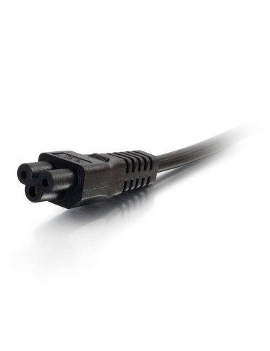 C2G Cable de alimentación europeo para portátil, 1 m (CEE 7 7 a IEC 60320 C5)