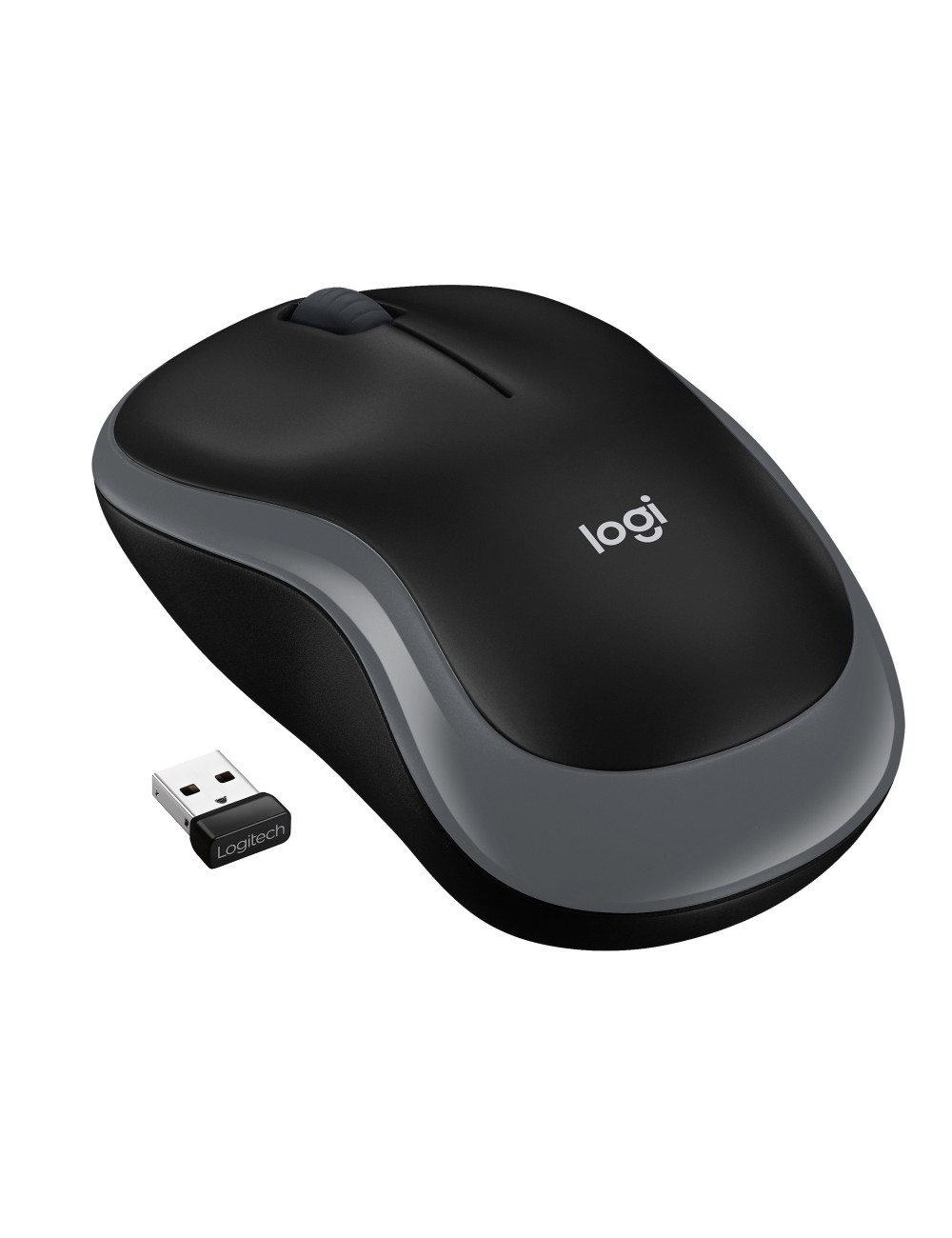 Logitech M185 ratón Ambidextro RF inalámbrico Óptico 1000 DPI