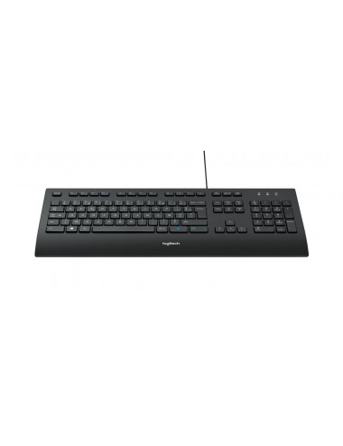 Logitech K280E Pro f Business teclado USB AZERTY Francés Negro