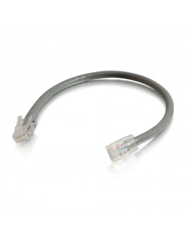 C2G Câble de raccordement réseau Cat5e sans gaine non blindé (UTP) de 10 M - Gris