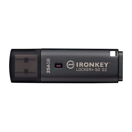 Kingston Technology IronKey 256 Go Locker Plus 50 G2, FIPS 197, AES-256