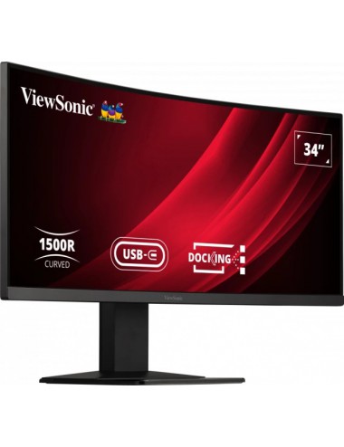 Viewsonic Display VG3419C écran plat de PC 86,4 cm (34") 3440 x 1440 pixels UltraWide Quad HD LED Noir