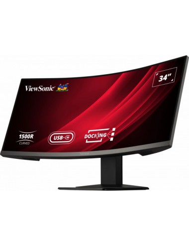 Viewsonic Display VG3419C écran plat de PC 86,4 cm (34") 3440 x 1440 pixels UltraWide Quad HD LED Noir