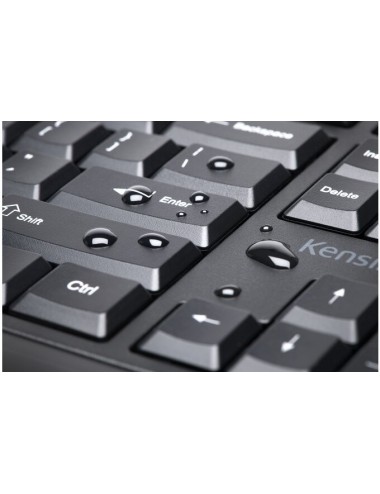 Kensington Pro Fit teclado Ratón incluido RF inalámbrico AZERTY Francés Negro