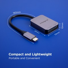 Integral INCRSDMSD3-0-UHSII-CW lecteur de carte mémoire