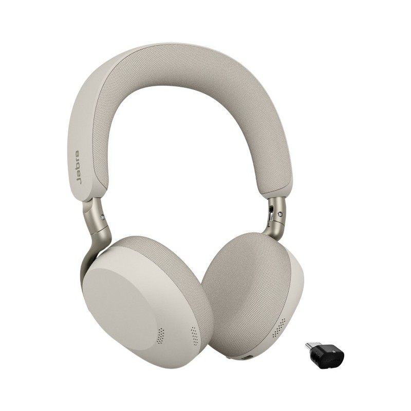 Jabra Evolve3 75 UC + Link 390c Casque Sans fil Arceau Appels/Musique USB Type-C Bluetooth Gris Jabra Evolve3 75 UC + Link 390c Casque Sans fil Arceau Appels/Musique USB Type-C Bluetooth Gris