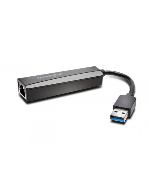 Kensington UA0000E Adattatore Ethernet USB-A — Nero