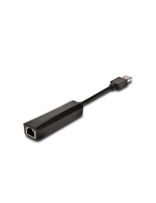 Kensington Adaptateur Ethernet USB-A UA0000E — Noir