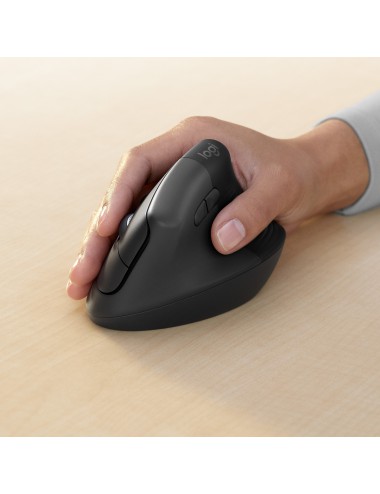 Logitech Lift for Business souris Droitier RF sans fil + Bluetooth Optique 4000 DPI