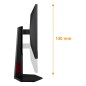 AOC G4 24G4ZR/02 écran plat de PC 60,5 cm (23.8") 1920 x 1080 pixels Noir, Rouge