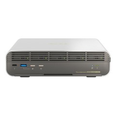 QNAP TBS-h574TX-i5UC-05S02 NAS Compact Intel® Core™ i5 i5-1235U 16 Go 19,2 To SSD QNAP QTS Gris, Noir