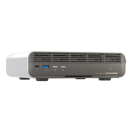 QNAP TBS-h574TX-i5UC-05S02 NAS Compact Intel® Core™ i5 i5-1235U 16 Go 19,2 To SSD QNAP QTS Gris, Noir