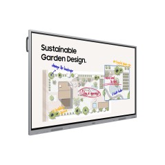 Samsung WE65FX tableau blanc interactif 165,1 cm (65") 3840 x 2160 pixels Écran tactile Gris HDMI