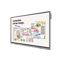 Samsung WE65FX tableau blanc interactif 165,1 cm (65") 3840 x 2160 pixels Écran tactile Gris HDMI