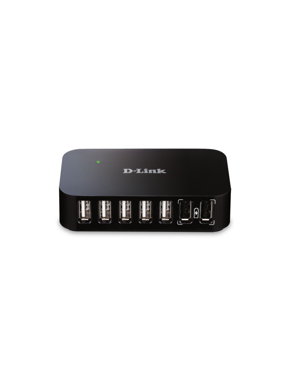 D-Link DUB-H7 USB 2.0 Type-B 480 Mbit s Negro