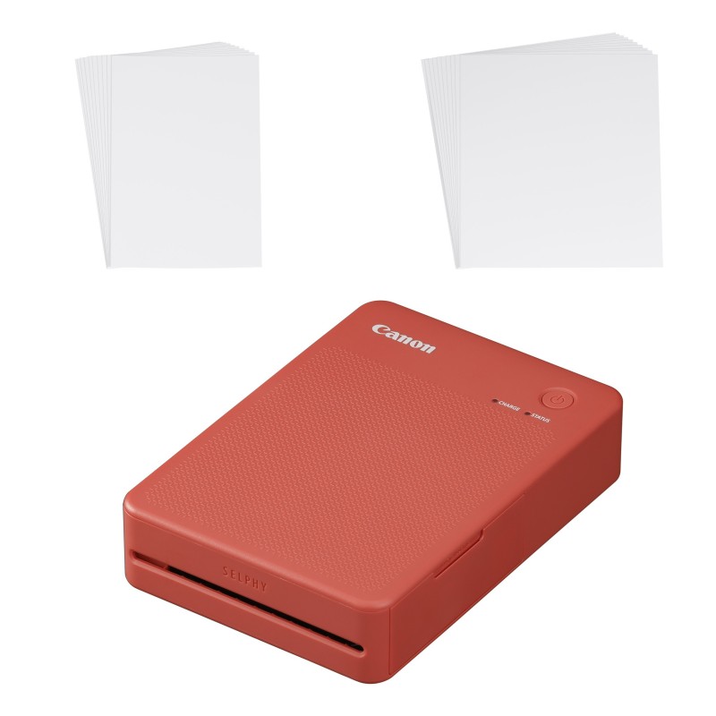 Canon SELPHY QX20 RD imprimante photo Sublimation de teinte 287 x 287 DPI 2.8" x 3.3" (7.2x8.5cm) Wifi Canon SELPHY QX20 RD imprimante photo Sublimation de teinte 287 x 287 DPI 2.8" x 3.3" (7.2x8.5cm) Wifi