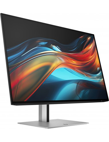 HP Series 7 Pro 24 inch WUXGA USB-C Monitor - 724pu écran plat de PC 61 cm (24") 1920 x 1200 pixels Noir, Argent