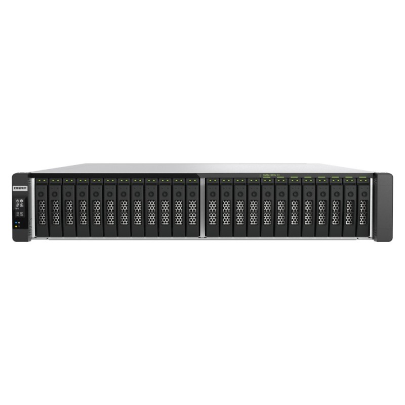 QNAP TDS-H2489FU-R2-4309Y-64G serveur de stockage NAS Rack (2 U) Intel® Xeon® Silver 64 Go DDR4 QNAP QTS QNAP TDS-H2489FU-R2-4309Y-64G serveur de stockage NAS Rack (2 U) Intel® Xeon® Silver 64 Go DDR4 QNAP QTS