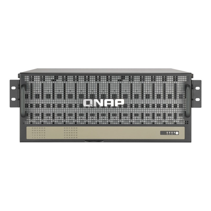QNAP TL-R6020SEP-RP Boîtier de disques de stockage Boîtier HDD Noir, Gris 3.5"