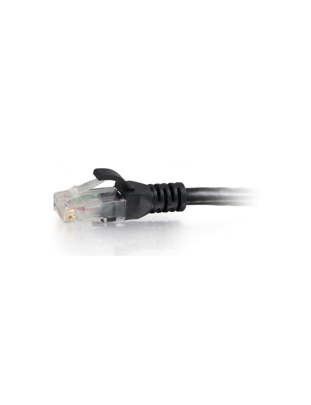 C2G 0.3m Cat6 RJ-45 m m câble de réseau Noir 0,3 m U UTP (UTP)