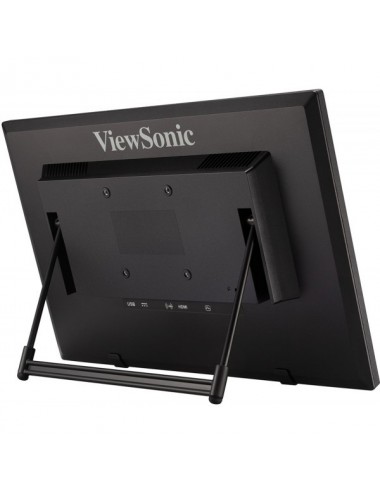 Viewsonic TD1630-3 pantalla para PC 39,6 cm (15.6") 1366 x 768 Pixeles HD LCD Pantalla táctil Multi-usuario Negro