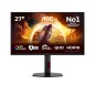AOC G4 Q27G4ZDRAD écran plat de PC 67,3 cm (26.5") 2560 x 1440 pixels Noir, Rouge