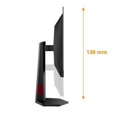 AOC G4 Q27G4ZDRAD écran plat de PC 67,3 cm (26.5") 2560 x 1440 pixels Noir, Rouge