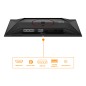 AOC G4 Q27G4ZDRAD écran plat de PC 67,3 cm (26.5") 2560 x 1440 pixels Noir, Rouge