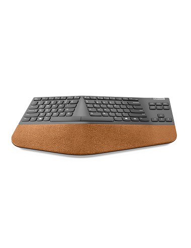 Lenovo Go Wireless Split teclado RF inalámbrico QWERTY Inglés de EE. UU. Gris