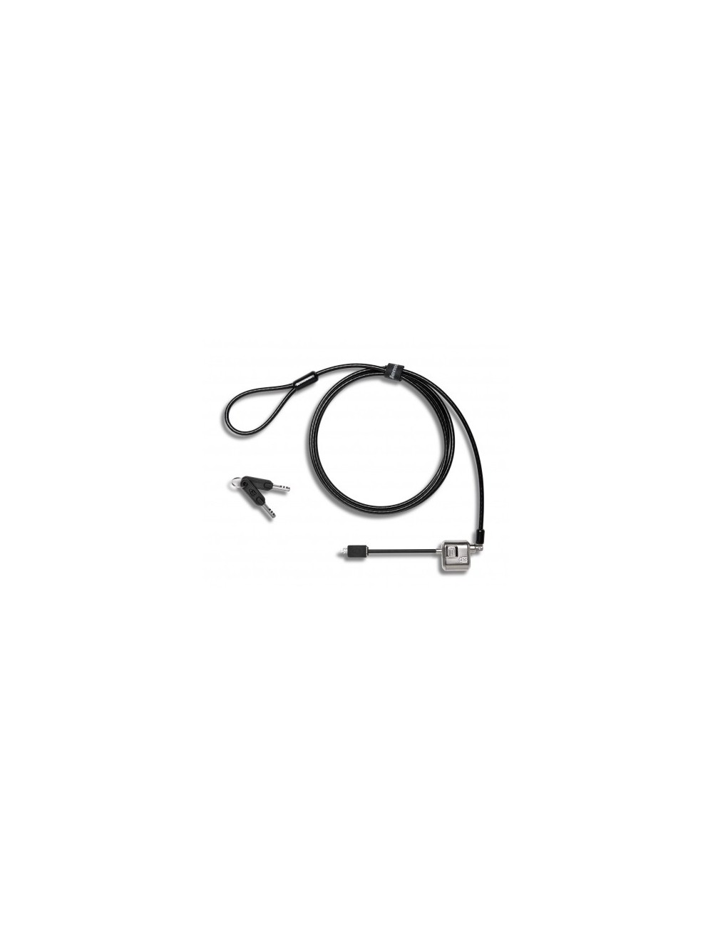 Lenovo 4X90H35558 cable antirrobo Negro, Acero inoxidable 1,83 m