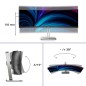 Philips 5000 series 49B2U5900C/00 écran plat de PC 124 cm (48.8") 5120 x 1440 pixels Dual QHD LCD Noir